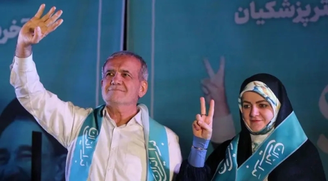 İran'ın yeni cumhurbaşkanı Pezeşkiyan oldu