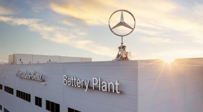 Mercedes, Almanya'da batarya ar-ge merkezi kurdu