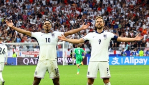 Slovakya'yı 2-1 yenen İngiltere, çeyrek finalde