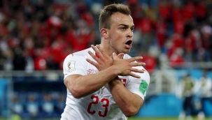 Xherdan Shaqiri, İsviçre formasına veda etti