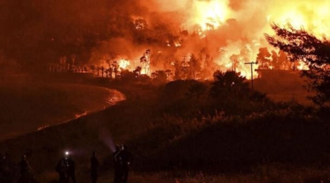 Yunanistan'da 24 saatte 45 noktada orman yangını