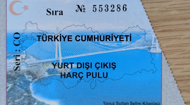 Yurt dışı çıkış harcına %233 zam