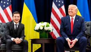 Zelenski: "Başkan olursa Trump'la çalışacağız"