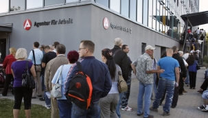 Almanya'da işsiz sayısı Ağustos'ta 2 bin kişi arttı