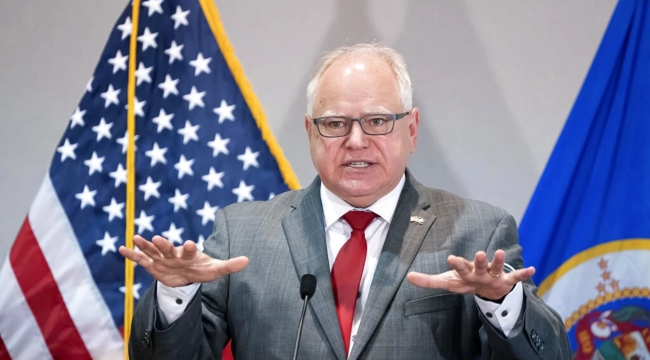Harris, başkan yardımcısı adayını seçti: Tim Walz