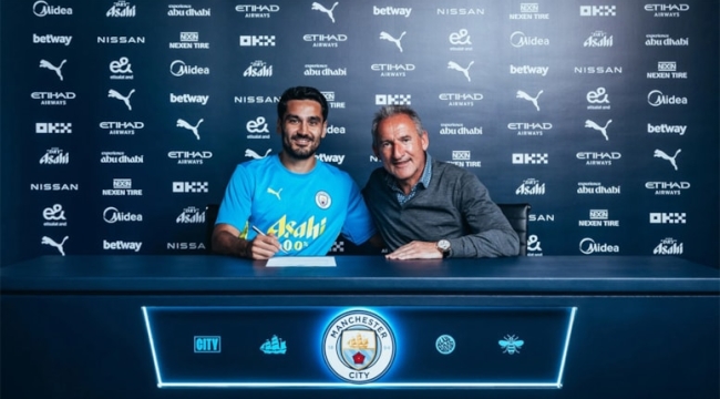 İlkay Gündoğan Manchester City'e transfer oldu