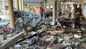 İsrail, Gazze'de okulu vurdu: En az 60 ölü