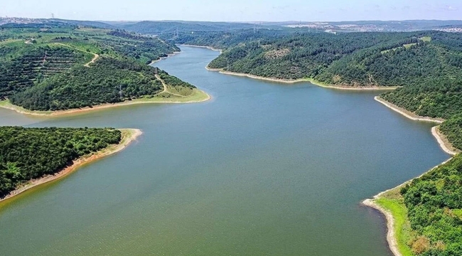 İstanbul'da baraj doluluk oranı %54,52'ye düştü