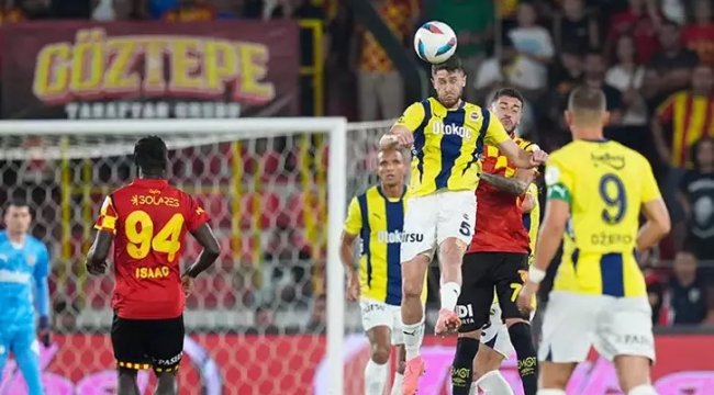 İzmir'de beraberlik: Göztepe 2-2 Fenerbahçe 