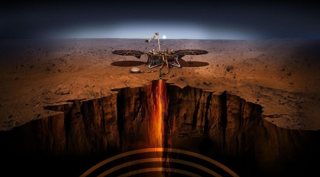 Mars'ın derinliklerinde su rezervuarı keşfedildi