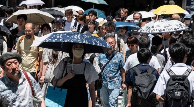 Tokyo'da aşırı sıcaklıklar temmuzda 123 can aldı