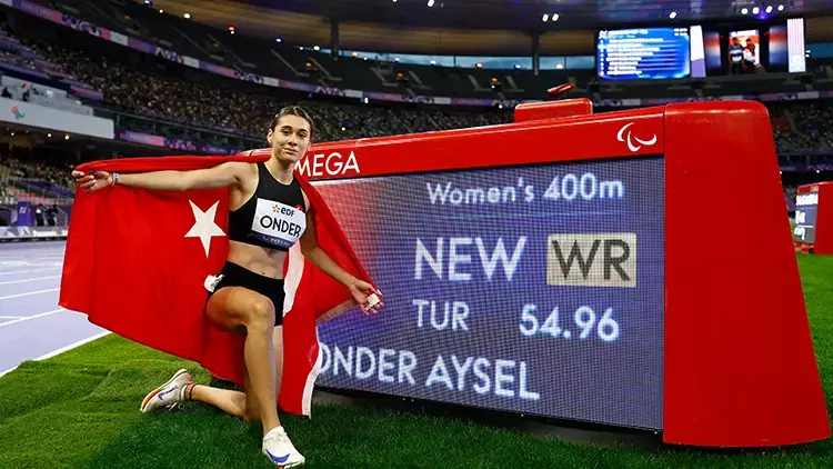 Aysel Önder, kadınlar T20 400 metrede ikinci oldu