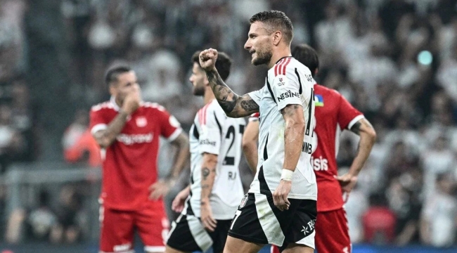 Beşiktaş, Sivasspor'u 2-0 mağlup etti