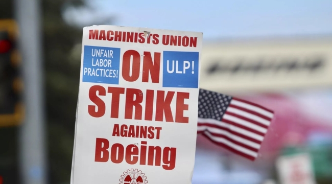 Boeing'in, grevdeki işçilerine yeni zam teklifi %30