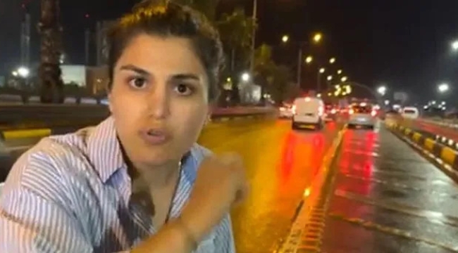 Busenaz Sürmeneli trafikte saldırıya uğradı