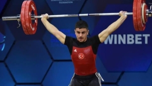 Dünya Halter Şampiyonası'nda Kahriman 2. oldu