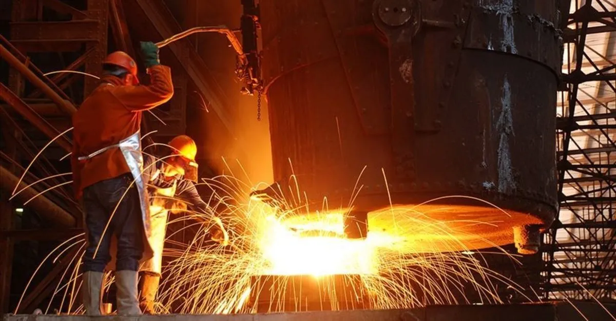 İmalat sanayii KKO Ağustos'ta %74,9'a düştü