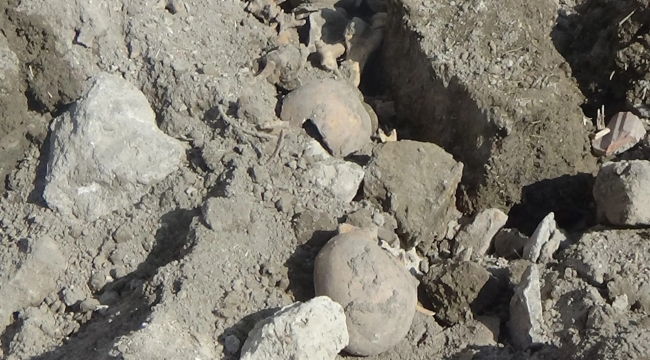 Kentsel dönüşüm kazısından insan kemikleri çıktı