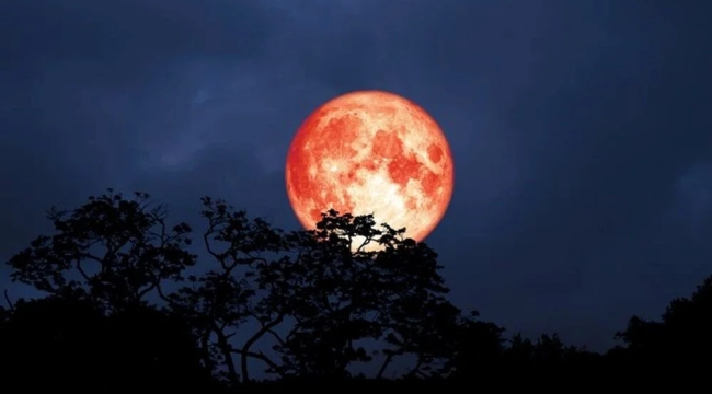 Süper Kanlı Ay tutulması 17-18 Eylül'de olacak