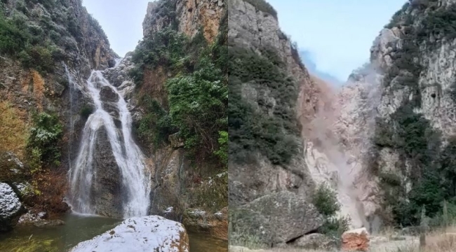 Taş ocağı patlatması Dekuk Şelalesi'ne zarar verdi