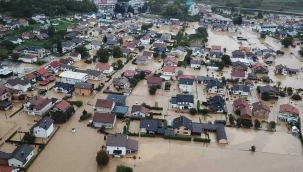 Bosna Hersek'te sel felaketi: 18 can kaybı
