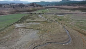 İkizcetepeler Barajı'nın su seviyesi %12,85'e düştü