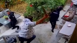 Konya'da yardım çağrısına giden polis bıçaklandı