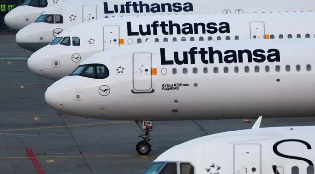 Lufthansa Grup'un 3. çeyrek kârı yıllık %9 düştü