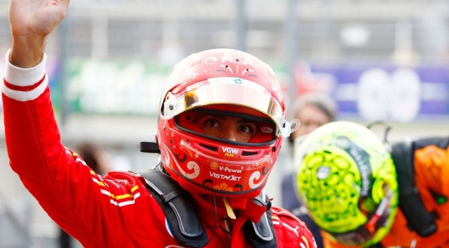 Meksika GP'sinde pole pozisyonu Sainz'ın oldu