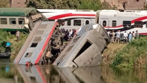 Mısır'da tren kazası: 1 can kaybı, 21 yaralı