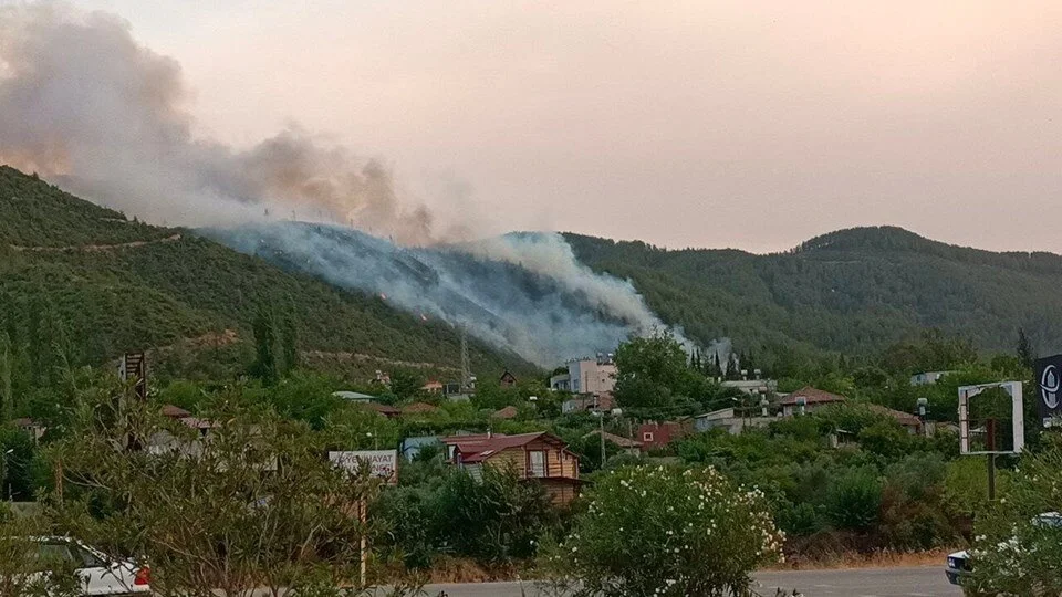Muğla, Mersin ve Osmaniye'de orman yangını