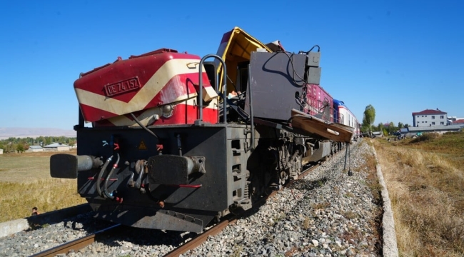 Muş'ta tren kazası: 1 ölü 2 yaralı