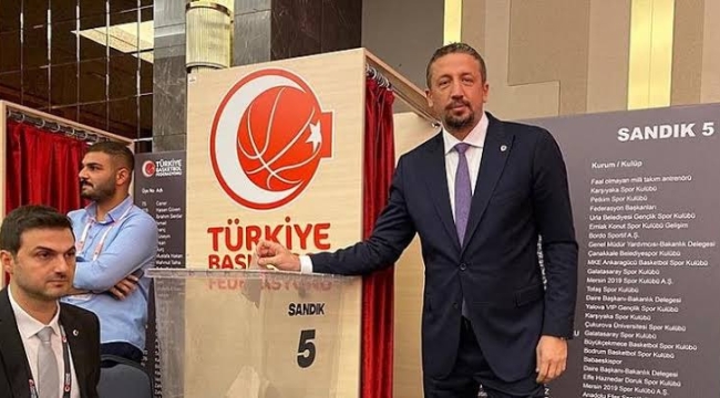 TBF Başkanı yeniden Hidayet Türkoğlu
