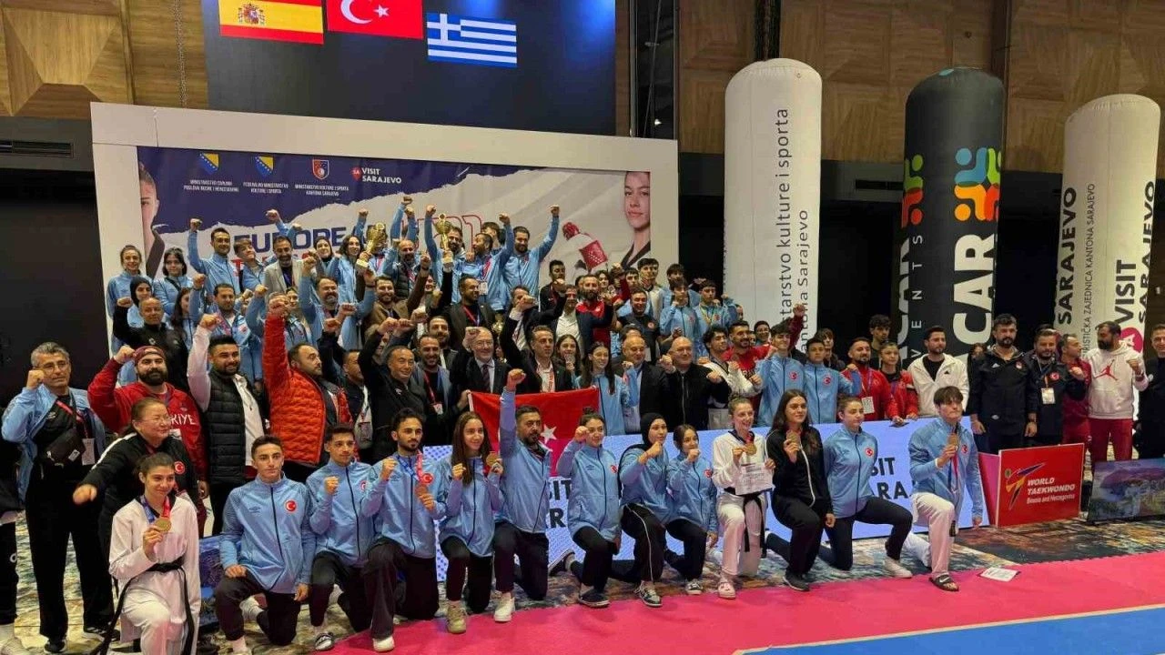 Avrupa ümitler tekvando şampiyonu: Türkiye