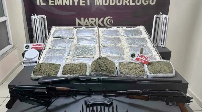 Batman'da uyuşturucu operasyonu: 4 tutuklama