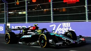 Las Vegas GP'de 2 antrenmanda da lider Hamilton
