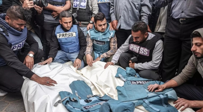 Gazze'de Ekim 2023'ten beri 189 gazeteci öldü