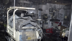 Hindistan'daki hastane yangınında 10 bebek öldü