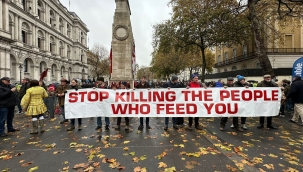 İngiliz çiftçilerden miras vergisine protesto