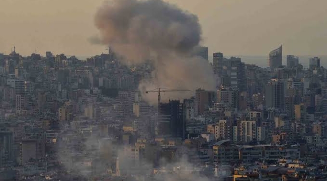 İsrail, Beyrut'ta Dahiye'yi Hava Saldırısıyla vurdu