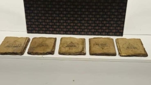Kayseri'de 1800 yıllık 5 el yazması ele geçirildi