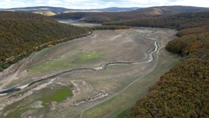 Kazandere Barajı'nın doluluk oranı %8'e düştü