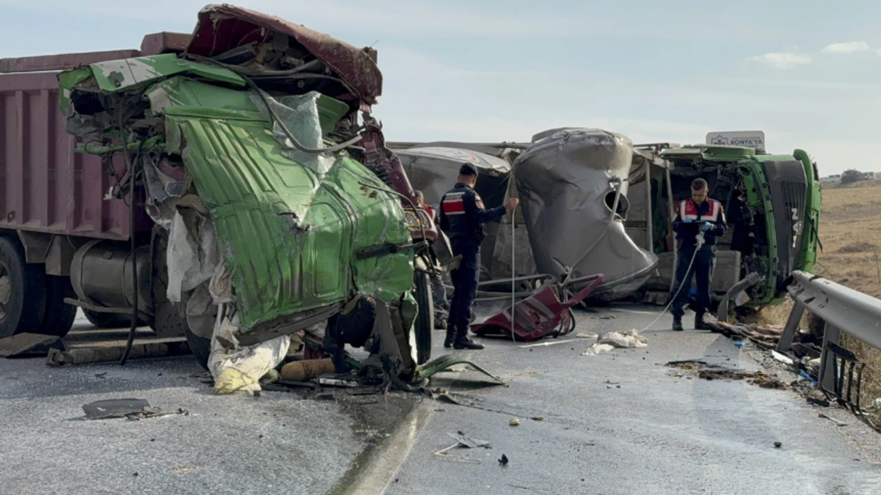 Konya'da trafik kazası: 2 ölü