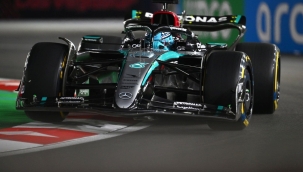 Las Vegas GP sıralama turlarında pole Russell'ın