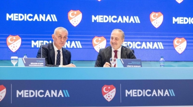 Medicana, TFF'nin sağlık sponsoru oldu