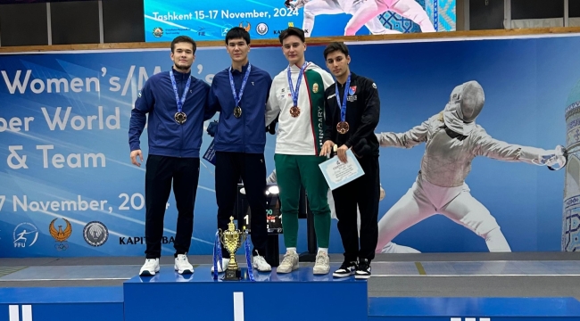 Milli eskrimci Doruk Küpeli, Dünya 3.'sü oldu