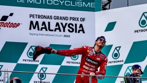 MotoGP Malezya GP'sini Bagnaia kazandı