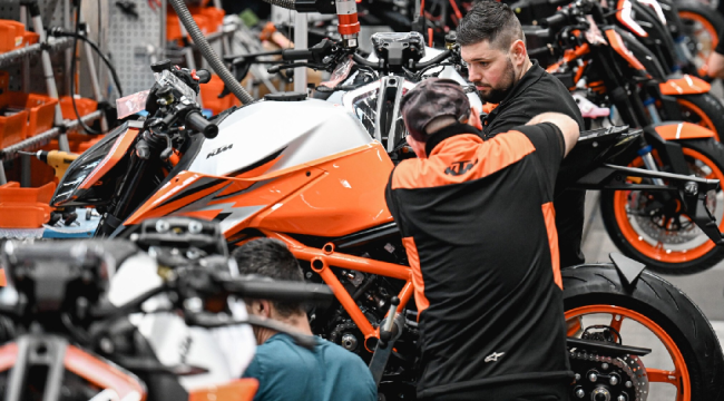 Motosiklet devi KTM iflas etti