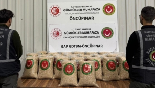 Kilis'te 276 milyon ₺'lik uyuşturucu yakalandı