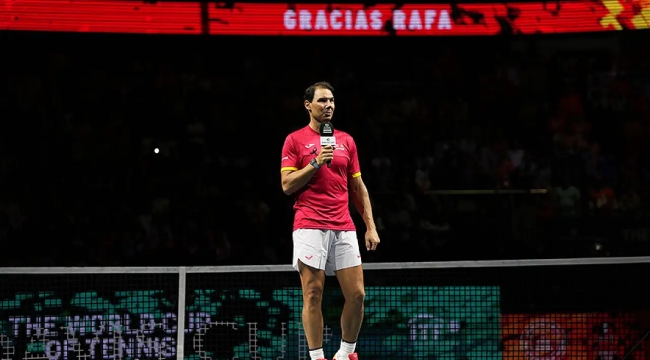 Rafael Nadal, 38 yaşında kortlara veda etti